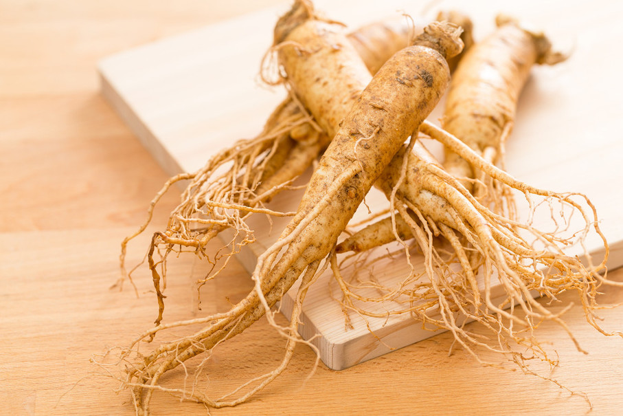 Example of plant extract for men's health: Ginseng.