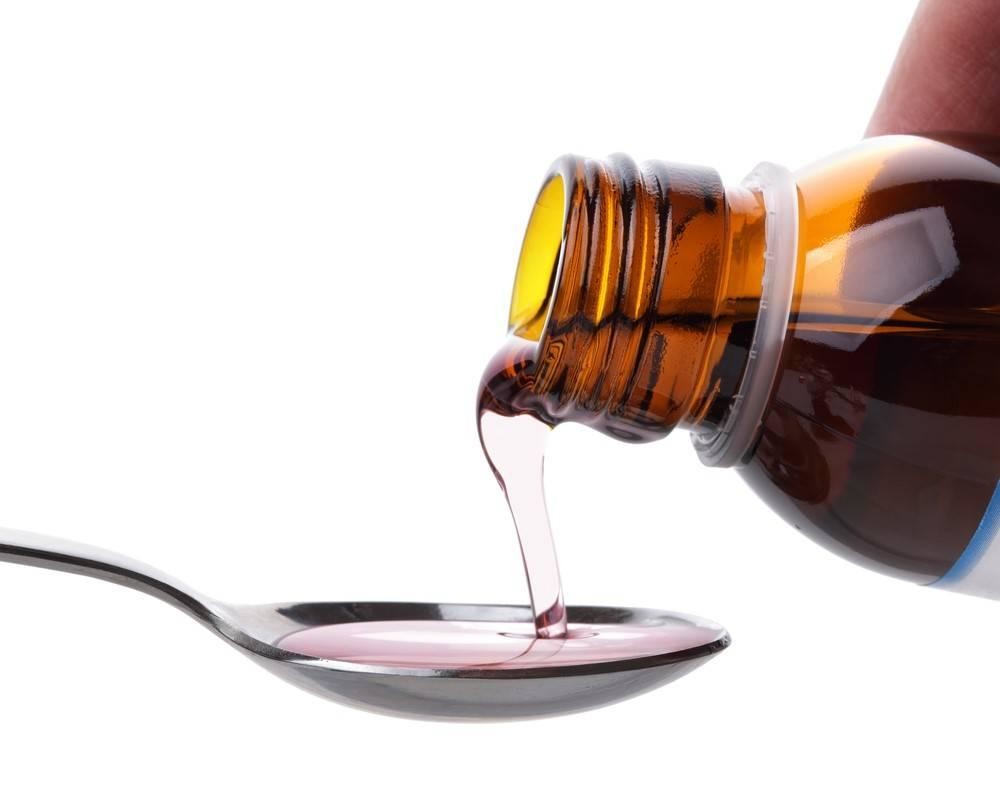 Sweeteners are used in cough syrup.